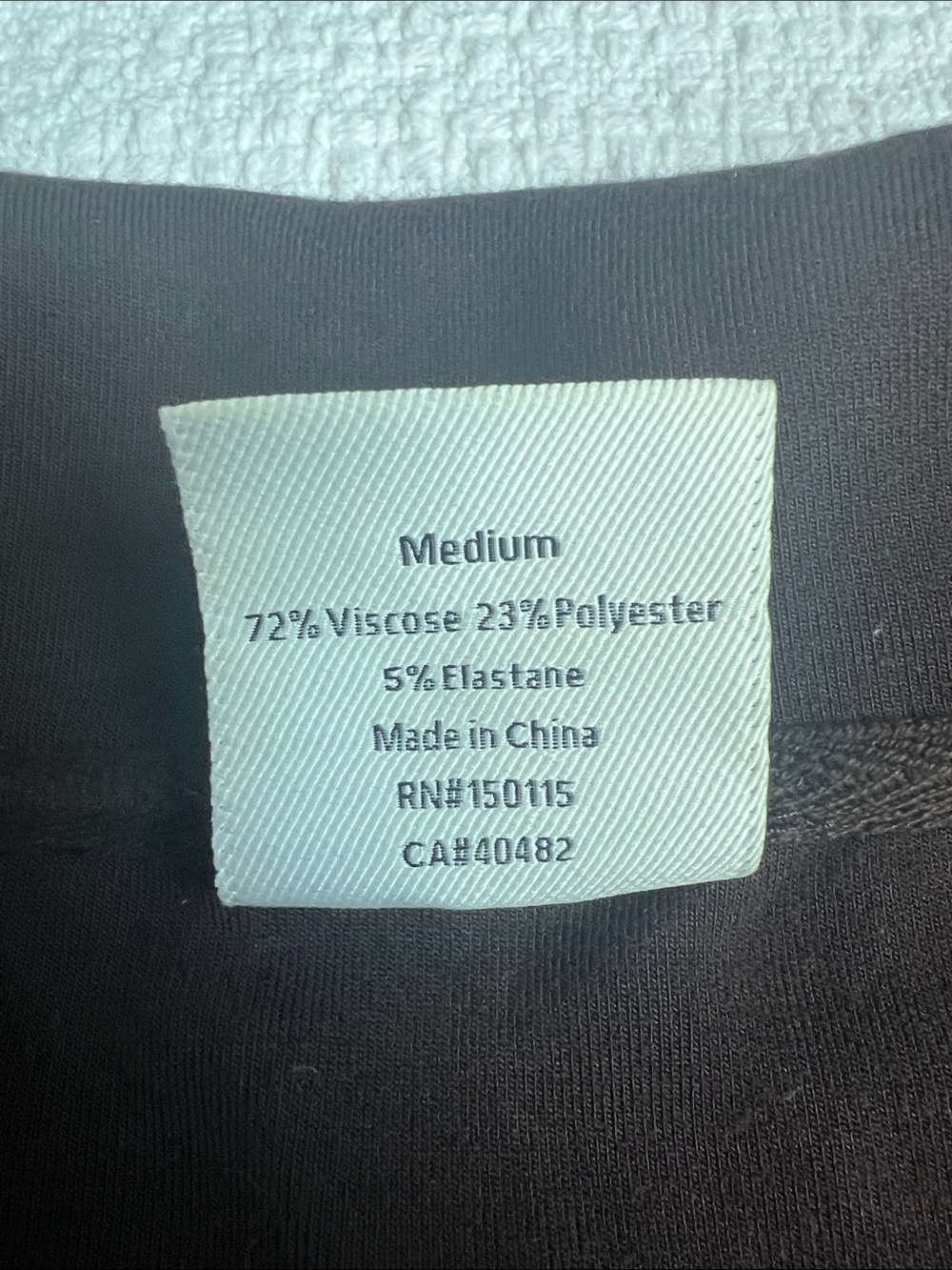 Varley Keller Half zip Sweatshirt in Deep Brown - Picture 2 of 3